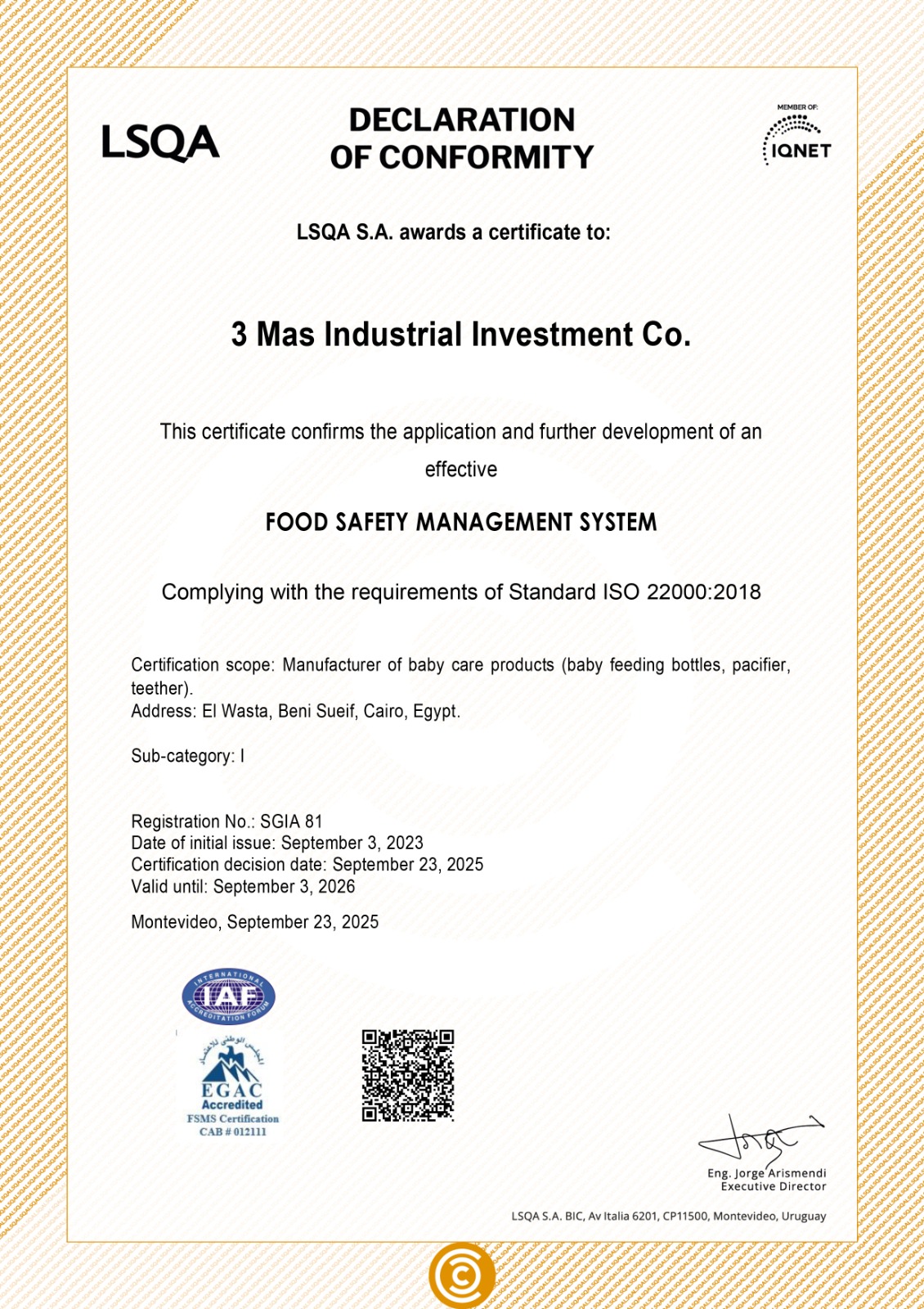 ISO 22000:2018